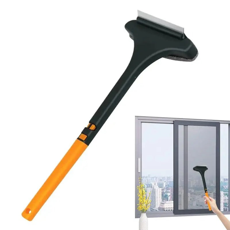 2-in-1 window screen cleaning brush
