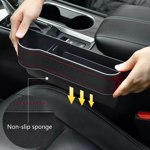 Multifunctional Car Seat Organizer with Cup Holder