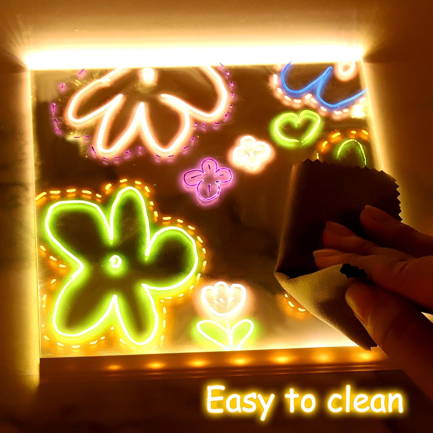 LED Glow Drawing Board