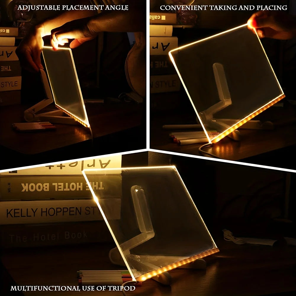 LED Glow Drawing Board