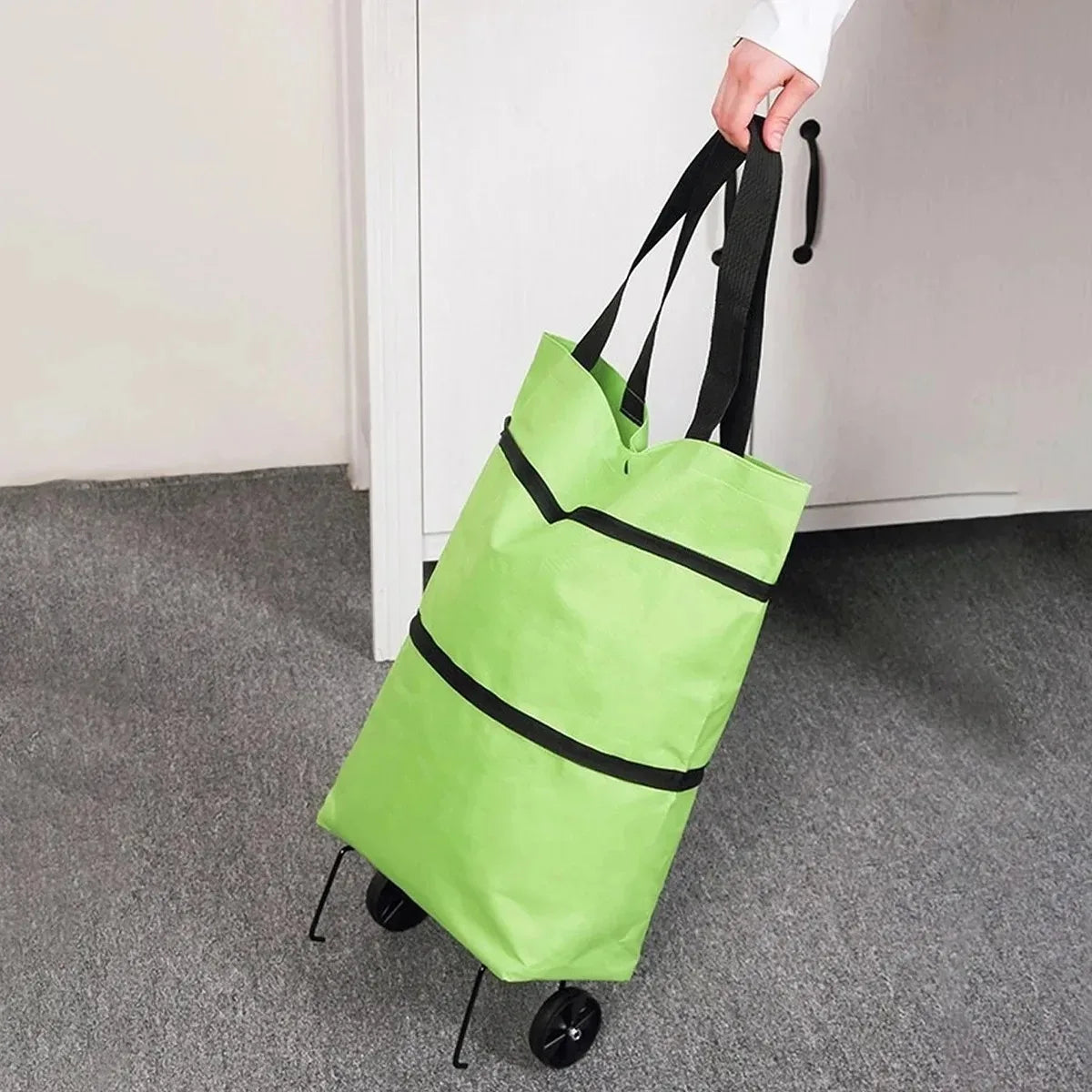 Foldable Grocery Bag with Wheels