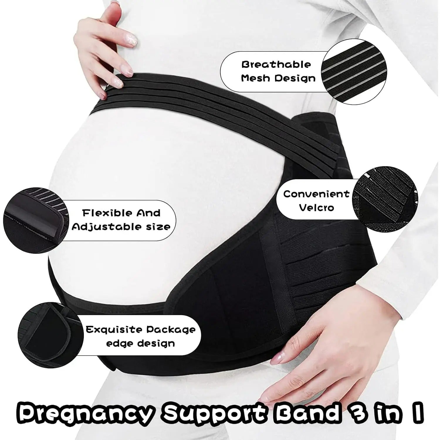 Maternity Belly Support Band - Pregnancy Belt Support