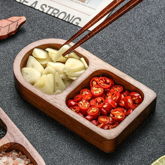 Modern Wooden Tray Set